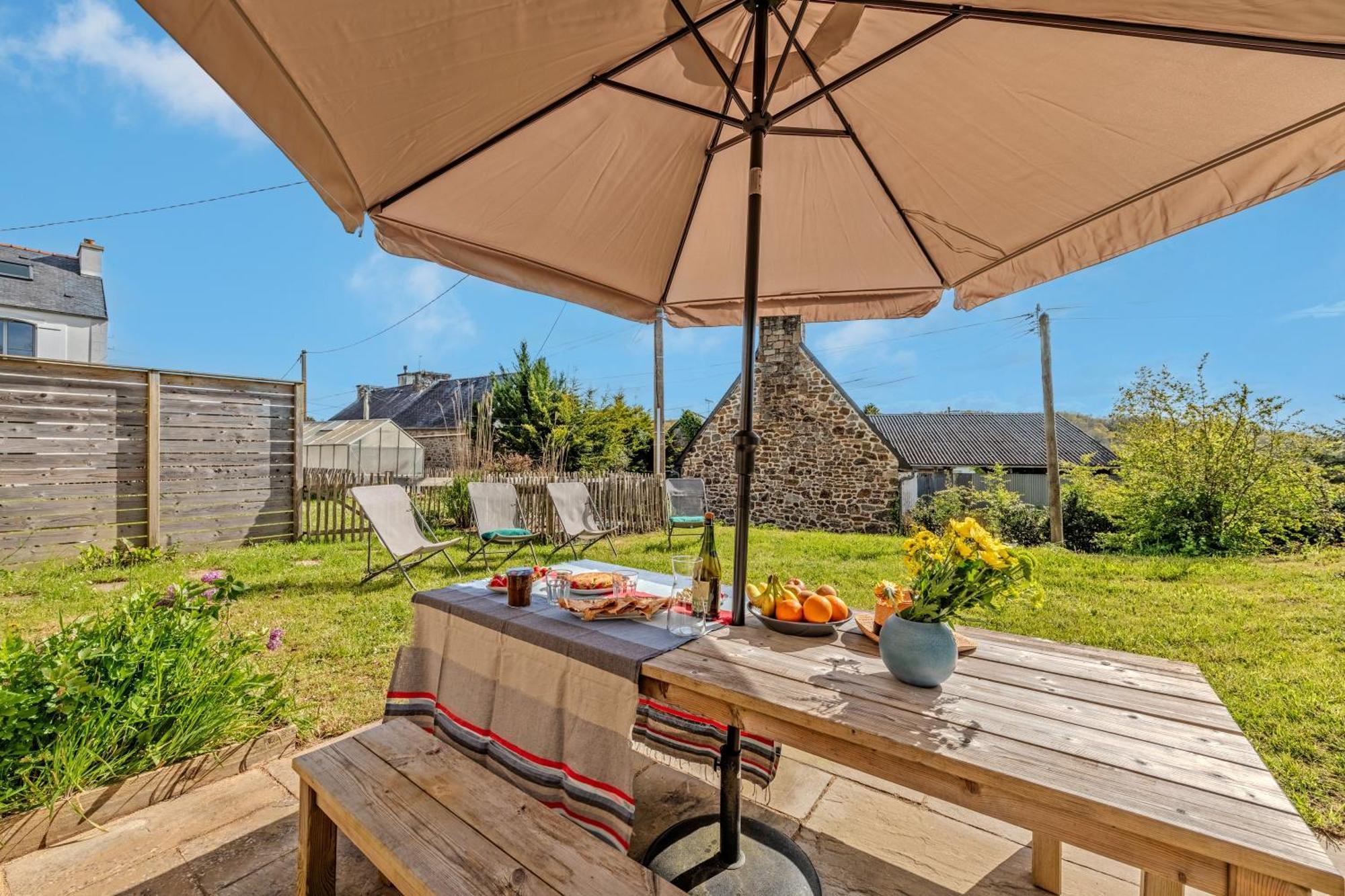 Toudig - Maison Avec Terrasse Et Jardin Plougastel-Daoulas Extérieur photo